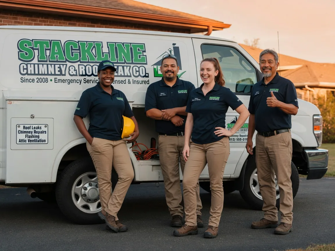 Chimney flashing repair company in Portis, KS